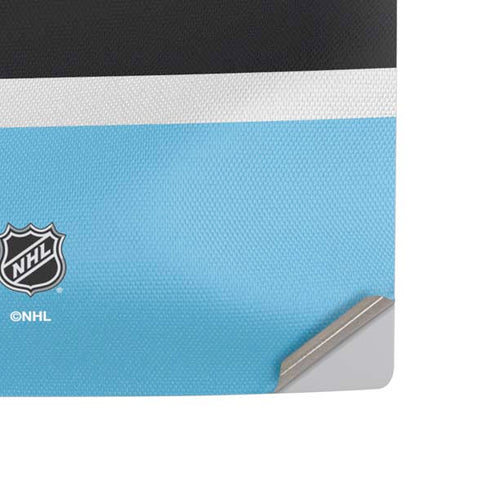 NHL Utah Mammoth Striped Jersey PS5 Slim Digital Edition Console Skin